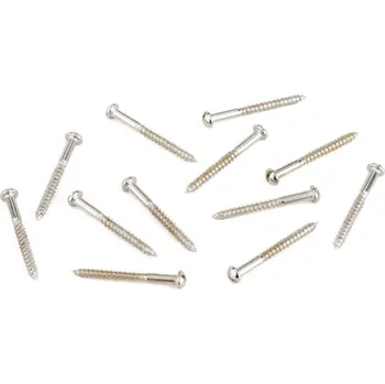 FENDER šroubky Pure Vintage Telecaster Neck Pickup Screws, Nickel