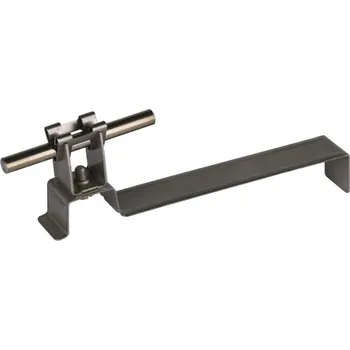 Hromosvod Podpěra vedení DEHNgrip nerez H20mm, pro d8mm, se vzpěrou pro zaháknutí, L 169mm