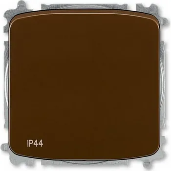 vypínač ABB Tango Přepínač střídavý s krytem ř. 6 IP44 bezšroubový hnědá 3559A-A06940 H