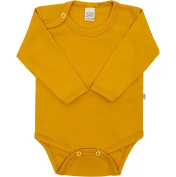 Kojenecké body New Baby Classic II hořčicové vel.80