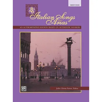 26 Italian Songs and Arias - pro Stedn vysok hlas 624979