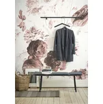 Coloray Fototapeta Styl královské pivoňky Samolepící Fototapeta Vliesová 250 x 250 cm coloraydecor-f-wm-0058