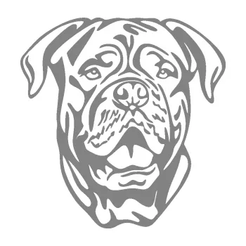 Polep vozidla Pes 166 pravá doga (17 - šedá) SAMOLEPKA NA AUTO, NÁLEPKA, FÓLIE, POLEP, TUNING, VLASTNÍ TEXT, TISK, AUTOSAMOLEPKY.cz, POLEPY, OBRÁZEK, LOGO, 3D STICKERS