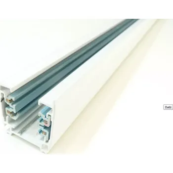 Bodové svítidlo Ledshopik Přisazená třífázová LED track lišta 3F - bílá - LED track lišta - 1m