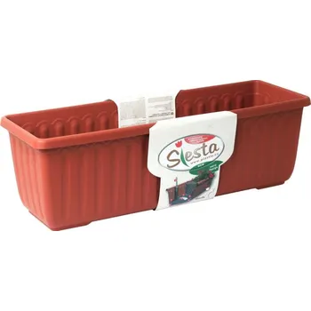 Truhlík Truhlík samozavlažovací Siesta Lux - terakota 100cm