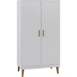 Kocot Kids Šatní skříň Kubi - bílá