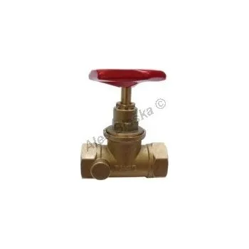 Ventil ventil uzavírací průchozí mosazný - 1/2" 1500