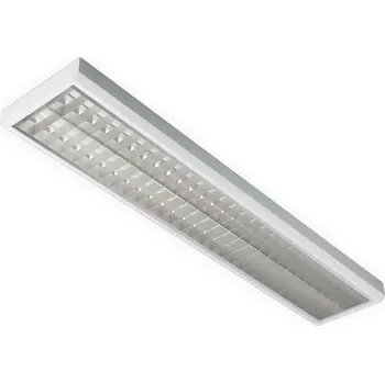 Svítidlo LLLX6000, vysoké, 2x LED 830, 1558mm, mřížka MAT, přisazené, 350mA