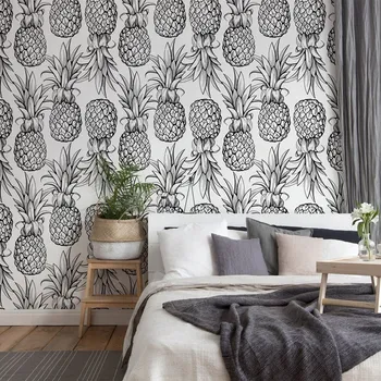 Tapeta Coloray Fototapeta Ananasové skici Samolepící Fototapeta Vliesová 250 x 250 cm coloraydecor-f-as-76812566