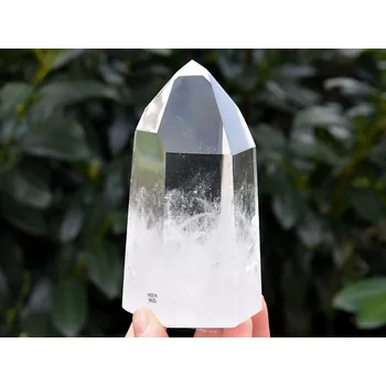 Přírodní kámen Křišťál broušená špice 581g - sleva