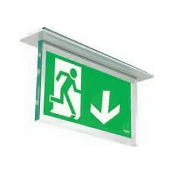 Nouzové osvětlení Plexi praporek dolů 8W