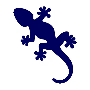 Samolepící dekorace SAMOLEPKA Ještěrka 016 levá (23 - tmavě modrá) NA AUTO, NÁLEPKA, FÓLIE, POLEP, TUNING, VLASTNÍ TEXT, TISK, AUTOSAMOLEPKY.cz, POLEPY, OBRÁZEK, LOGO, SAMOLEPKY