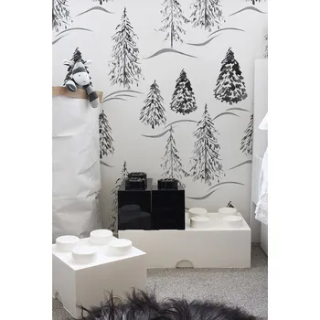 Tapeta Coloray Fototapeta Vánoční stromky v zeleném lese Samolepící Fototapeta Vliesová 250 x 250 cm coloraydecor-f-as-159817406