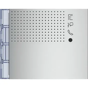 vypínač KRYT PRO AUDIO JEDNOTKU 351100, BEZ TLAČÍTEK, KOV BTICINO 351101