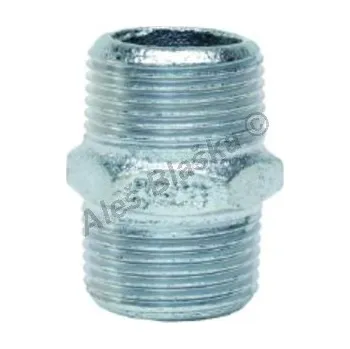 Instalatérský materiál GEBO Armaturen - Německo | Vsuvka pozinkovaná (vnější závity) GEBO Platinum - POZINK (dvojnipl, nipl) - 3" GB280