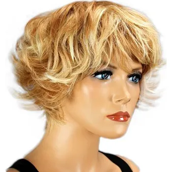Paruka Dámská paruka krátká blond (PAR-411-M30T613)