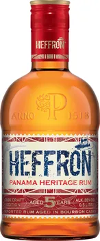 Rum Heffron Panama Heritage Rum 5 y.o. 38 % 0,5 l