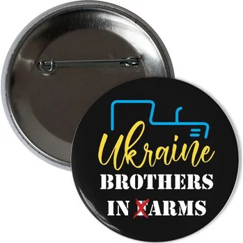 Odznáček s potiskem Odznak Brothers in Farms