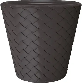 Květináč Mini Matuba tmavě šedý, varianta 29,8 cm
