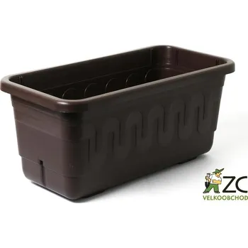 Truhlík Truhlík samozavlažovací Fantazie - hnědý 100cm