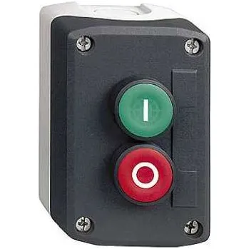 Stykač Schneider xALD213E Ovládací skříňka dvoutlačítková,2 líc.,1Z+1Vzelená,1Z+1Vrudá