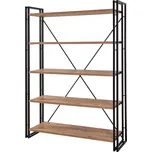 Knihovna Cosmo Fix borovice atlantská/černá