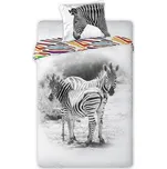 FARO Povlečení Zebra Bavlna, 140/200, 70/90 cm