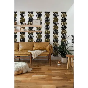 Tapeta Coloray Fototapeta Monstera v bronzě Samolepící Fototapeta Vliesová 250 x 250 cm coloraydecor-f-pw-0068