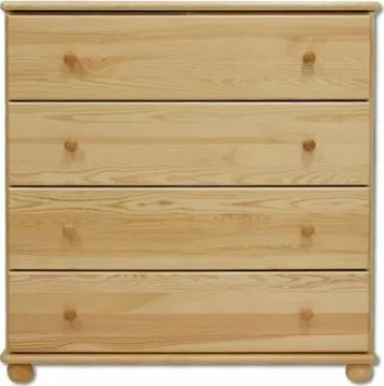 Ložnicová sestava Komoda KD119 povrchová úprava Bezbarvý přírodní lak