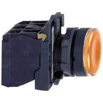 Stavebniny Schneider xB5AW35M5 Ovládač stiskací prosvětlený,lícující,1 Z+1V,230-240V-žlutý