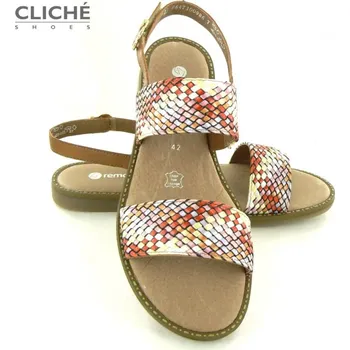 Dámská móda Barevné sandálky, nadměrné, D3665-90 42