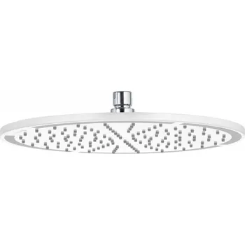 Sprchová hlavice KLUDI A-QA hlavová sprcha O 300 mm, 6433091-00 bílá/chrom