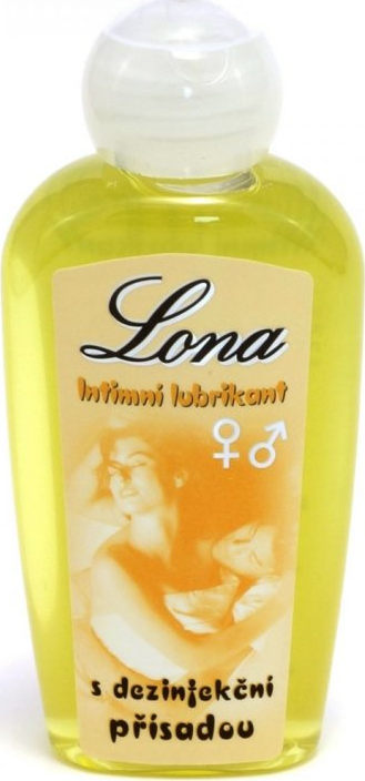 Lubrikační gel Lona s dezinfekční přísadou 130 ml
