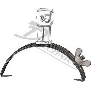 Hromosvod PV 15 U d Cu Podpěra vedení na malé hřebenáče univ. 120-170 - plast. držák