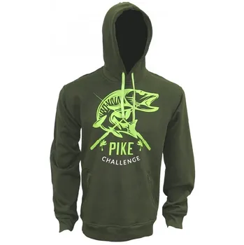 Zfish Hoodie Pike Challenge zelená, XXL