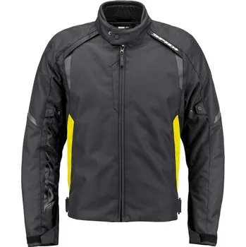 Moto bunda Bunda TEK H2OUT 2022, SPIDI (černá/žlutá fluo) (Velikost: L)