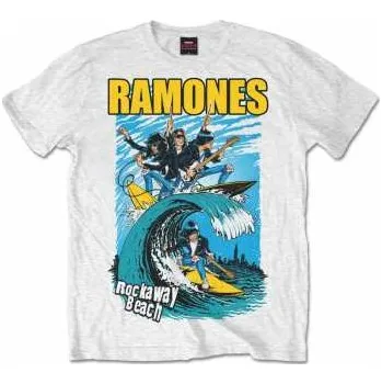 Pánské oblečení Merch Ramones: Tričko Rockaway Beach XXL
