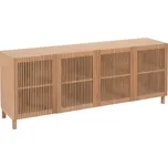 Dubová komoda Kave Home Beyla 180 x 42,5 cm