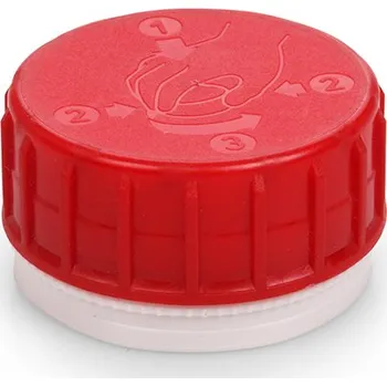 Kanystr Bezpečnostní uzávěr červený na kanystr 3l,5l a 10l Bema Lahev k uzávěru v sekci "Související zboží"