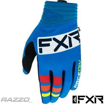 Moto rukavice MX rukavice FXR Prime MX Glove Cobalt Blue White 2022 9 - M