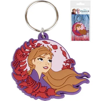 Klíčenka Frozen 2 (Ledové Království) Anna 6cm přívěsek na klíče gumový