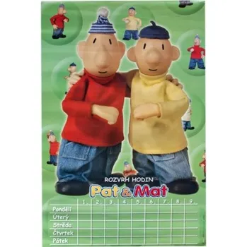 Plakát Plakát PAM ROZVRH HODIN 60x90cm