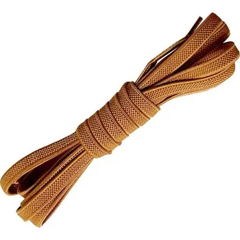 Tkaničky do bot Elastické tkaničky do bot jednoduché, jeden pár - Typ B - Hnědé, 100 cm