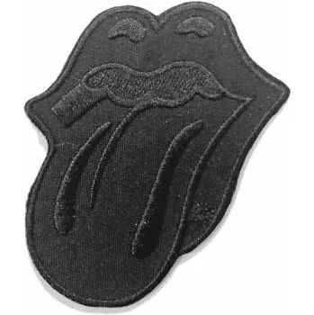 Nášivka Merch The Rolling Stones: Nášivka Classic Tongue Black