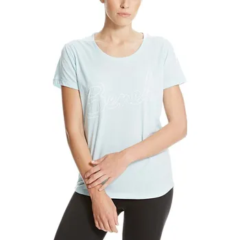 Dámské tričko BENCH triko - Low Neck Corp Corydalis Blue (SK054)