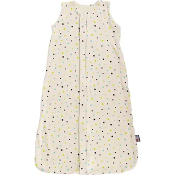 Kaarsgaren Celoroční merino spací pytel 70 cm bio puntíky