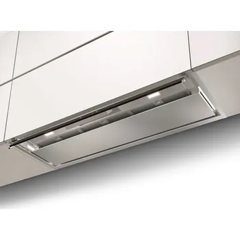 Digestoř Vestavná digestoř Faber IN-NOVA AIR X/BK KL A90, nerez/černé sklo 305.0615.688