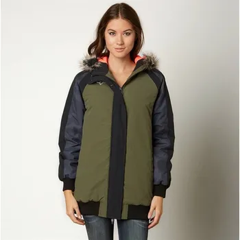 Dámský kabát FOX kabát - Jetstream Black (001)