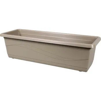 Truhlík Truhlík LOBELIA plastový Barva: Hnědo-šedá, Šířka: 40 cm