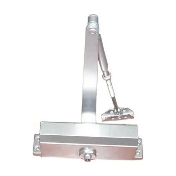 Zavírač dveří BRANO Zavírač 7002, velikost 3, pastorkový zavírač - STŘÍBRNÝ, 4